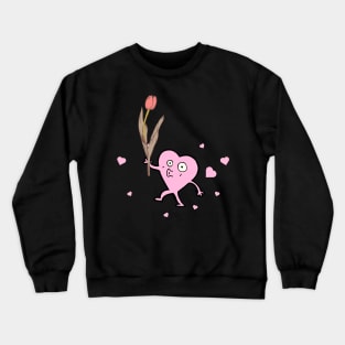 Silly in love, unrequited suckie love Crewneck Sweatshirt